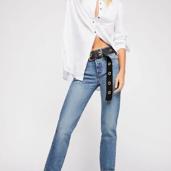 Levi Wedgie Skinny Jeans - 16W - Picture 2 of 7